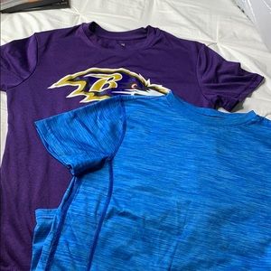 2 quick dry boys tops